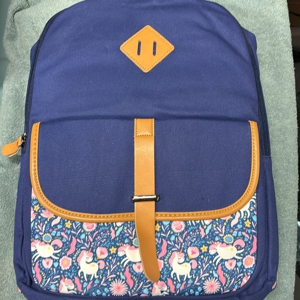 Canvas School Backpack Laptop Bag Travel Bag Bookbag Daypack Last one sale price - Picture 4 of 7